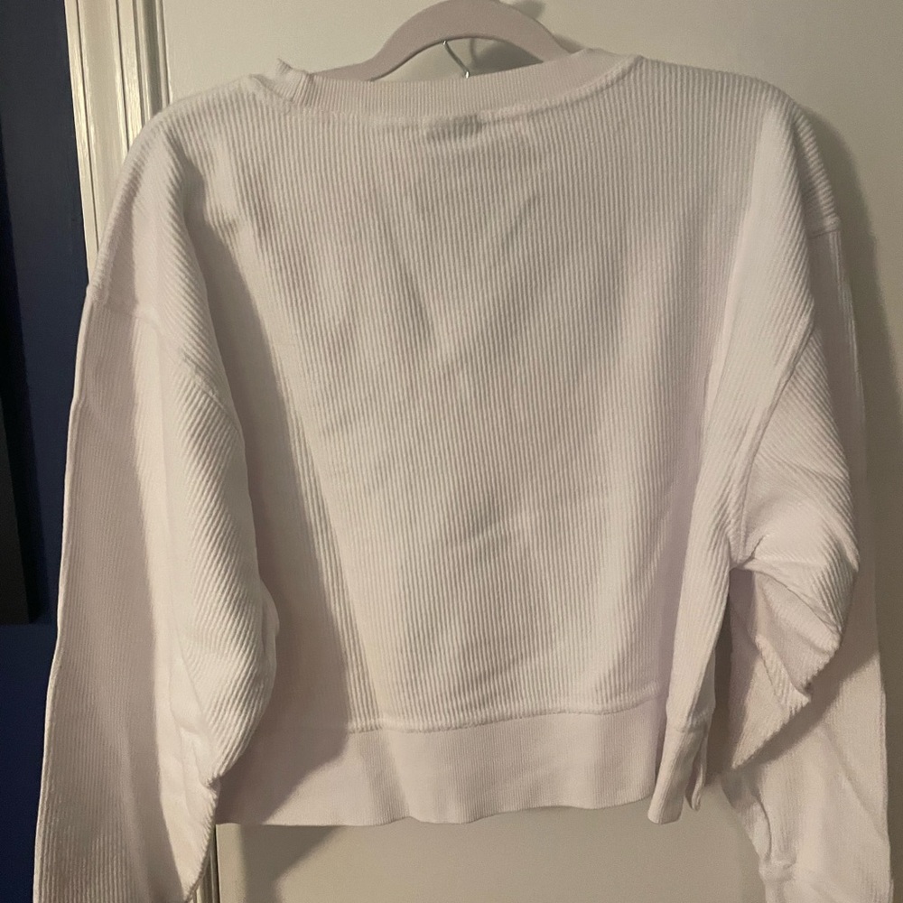 White 'Bride' Ribbed Sweatshirt - Picture 4 of 4